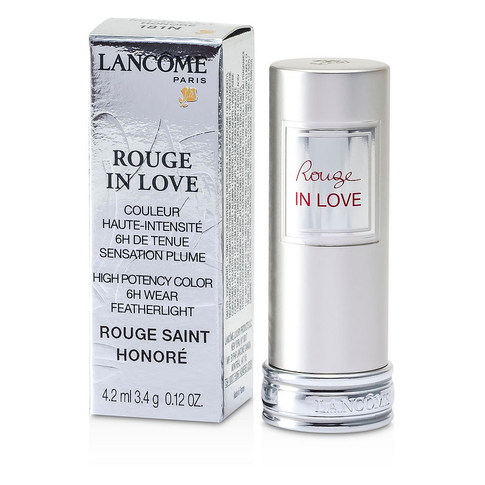 Lancome 蘭蔻 Rouge in Love迷戀系列唇膏 順潤保濕 持久顯色   181N Rouge Saint Honore 3 4g