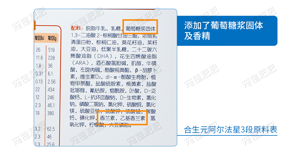 合生元阿爾法星奶粉