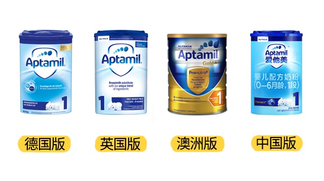 愛他美4款熱門奶粉產品圖