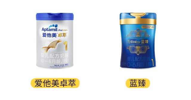 愛他美卓萃和藍臻產(chǎn)品圖