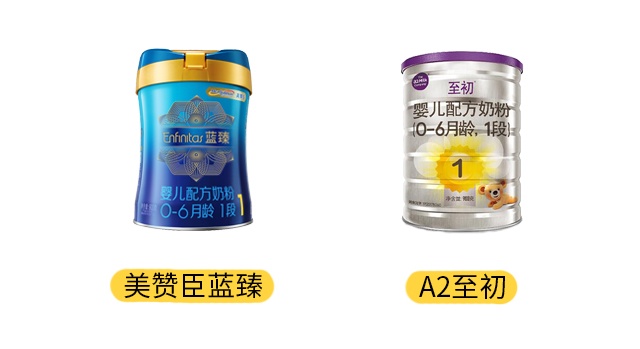 美贊臣藍(lán)臻和A2至初產(chǎn)品圖