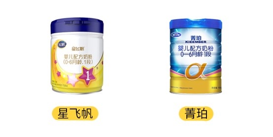 飛鶴星飛帆和雅士利菁珀產品圖