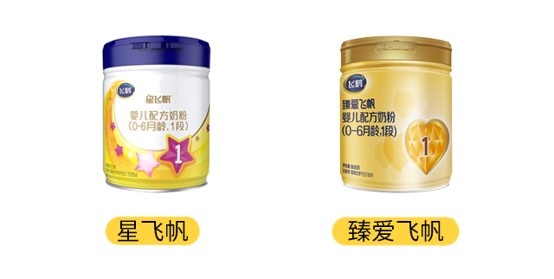 飛鶴星飛帆和臻愛飛帆產(chǎn)品圖