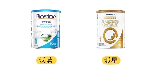 合生元沃藍和派星產品圖