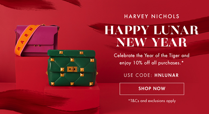 Harvey Nichols新年活動全場9折 領碼搶購!
