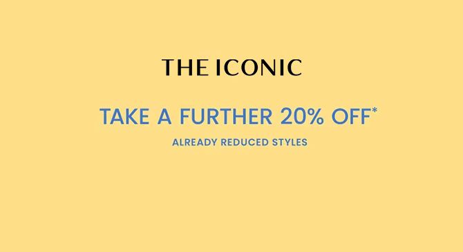 THE ICONIC限時(shí)專場活動(dòng)，指定折扣單品額外8折