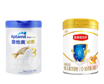 愛他美卓萃和金領冠珍護該如何選，哪款奶粉各個方面都表現不錯？
