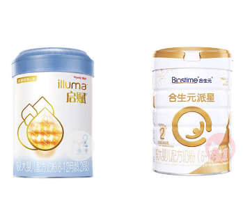 惠氏啟賦藍鉆和合生元派星哪款吸收和消化好，2段選擇哪款？