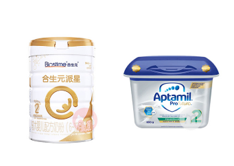 德國愛他美白金版還是合生元派星，2段奶粉該如何選？