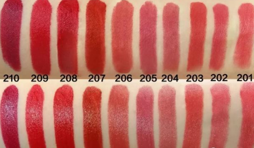口紅色號有多少種顏色 口紅色號大全名字