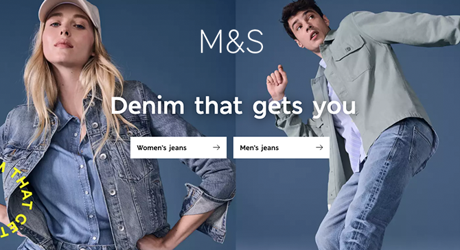 英國M&S瑪莎全新丹寧系列推薦 好價嗨購