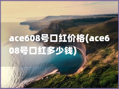 ace608號(hào)口紅價(jià)格(ace608號(hào)口紅多少錢(qián))