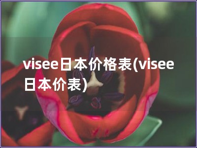 visee日本價格表(visee日本價表)