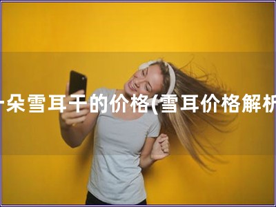 一朵雪耳干的價格(雪耳價格解析)