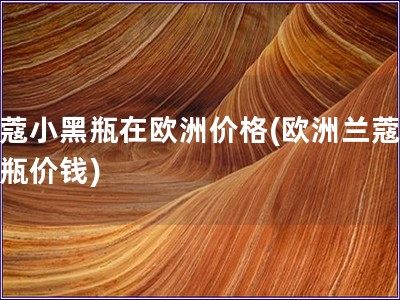 蘭蔻小黑瓶在歐洲價格(歐洲蘭蔻小黑瓶價錢)