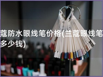蘭蔻防水眼線筆價(jià)格(蘭蔻眼線筆防水多少錢)