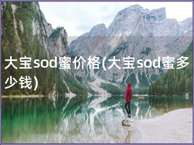 大寶sod蜜價格(大寶sod蜜多少錢)