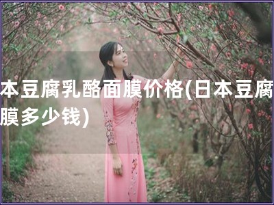 日本豆腐乳酪面膜價格(日本豆腐乳面膜多少錢)