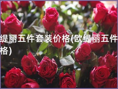 歐緹麗五件套裝價格(歐緹麗五件套價格)