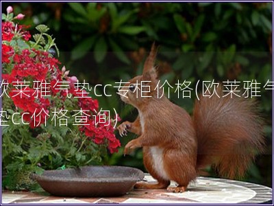 歐萊雅氣墊cc專柜價格(歐萊雅氣墊cc價格查詢)