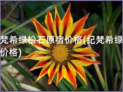 紀梵希綠松石原宿價格(紀梵希綠松石價格)