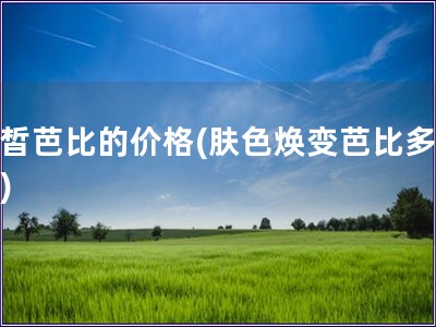 膚皙芭比的價格(膚色煥變芭比多少錢)