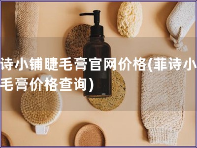 菲詩小鋪睫毛膏官網價格(菲詩小鋪睫毛膏價格查詢)