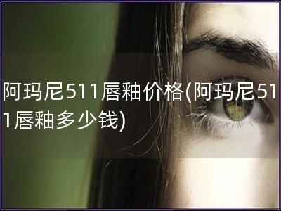 阿瑪尼511唇釉價格(阿瑪尼511唇釉多少錢)