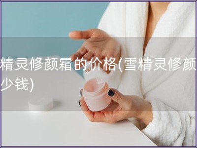 雪精靈修顏霜的價(jià)格(雪精靈修顏霜多少錢)
