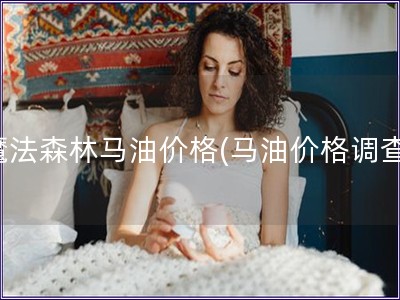 魔法森林馬油價格(馬油價格調(diào)查)